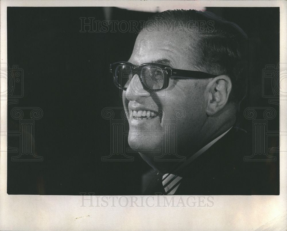 1973 Press Photo Abba Eban Politician - Historic Images