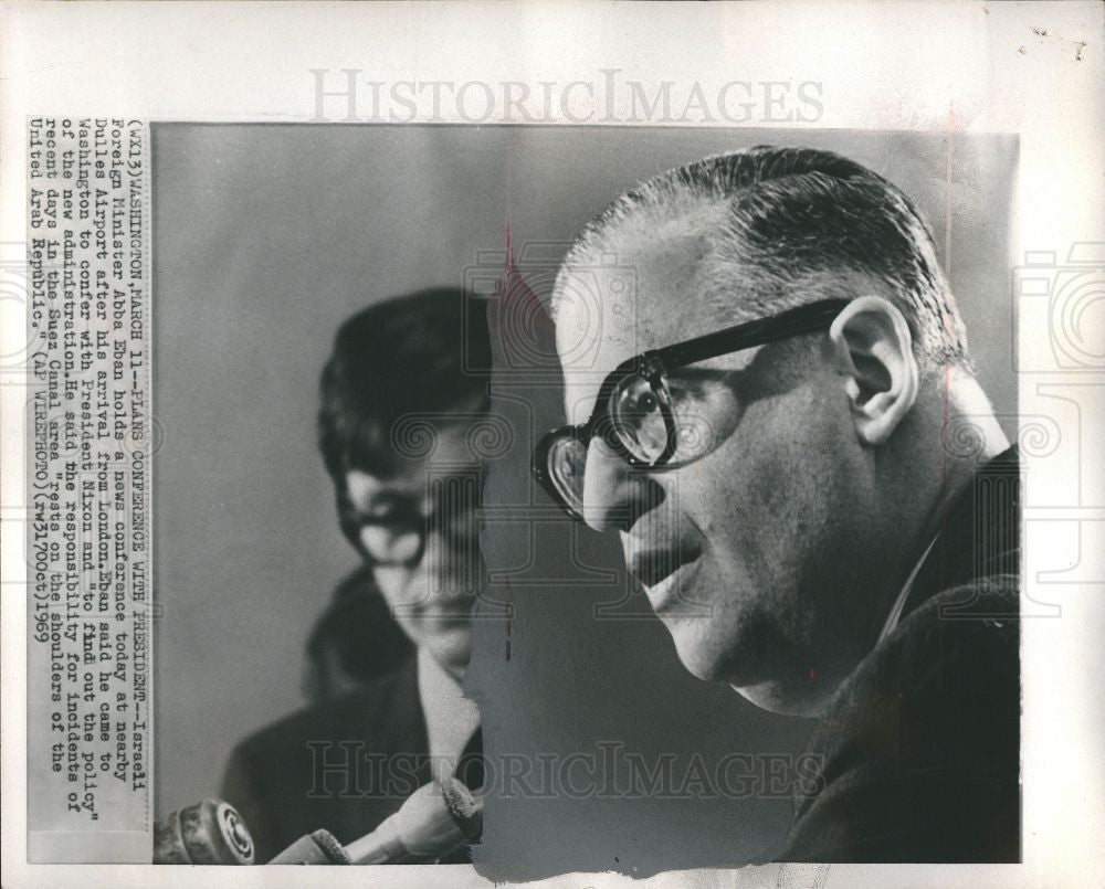 1970 Press Photo Abba,Eban,foreign,Nixon,Dulles,USA - Historic Images