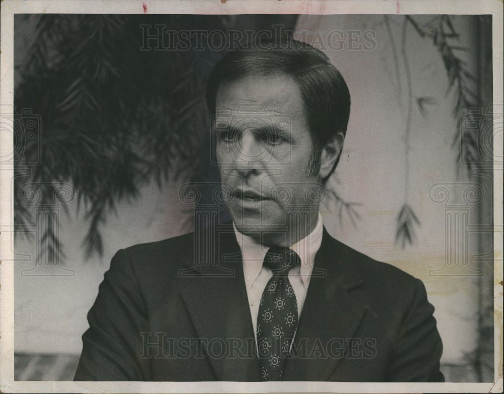 1977 Press Photo Haldeman The Nixon Years- Conversation - Historic Images