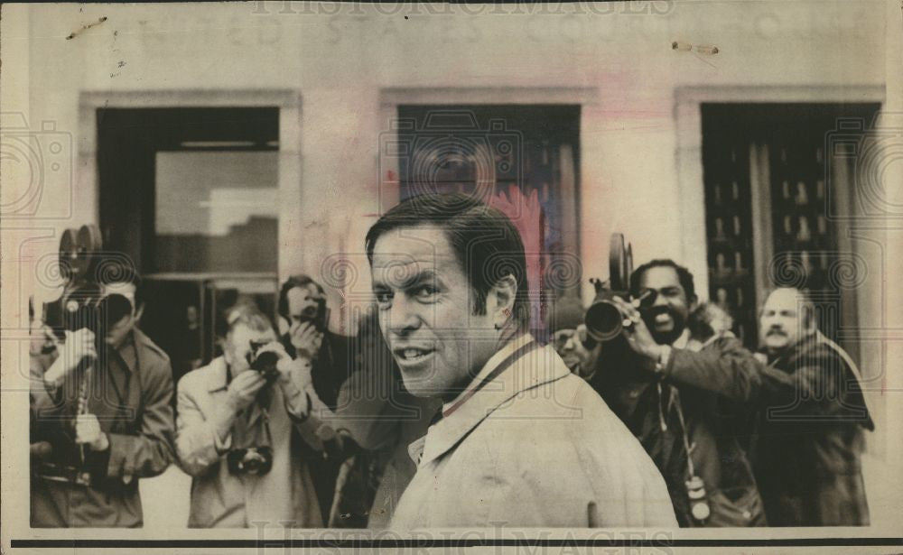 1973 Press Photo H.R. Haldeman Watergate Cover-up Nixon - Historic Images