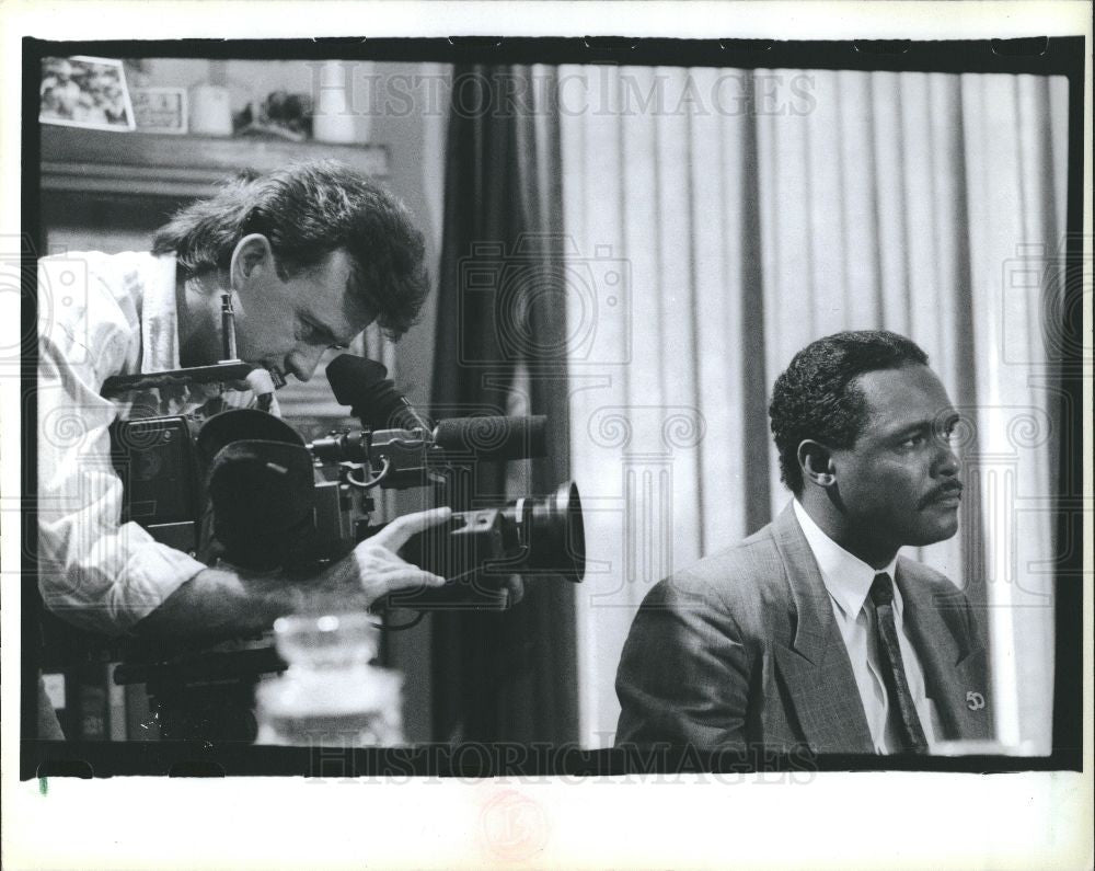 1989 Press Photo Mike Sandford, Ronald Bonkowski - Historic Images