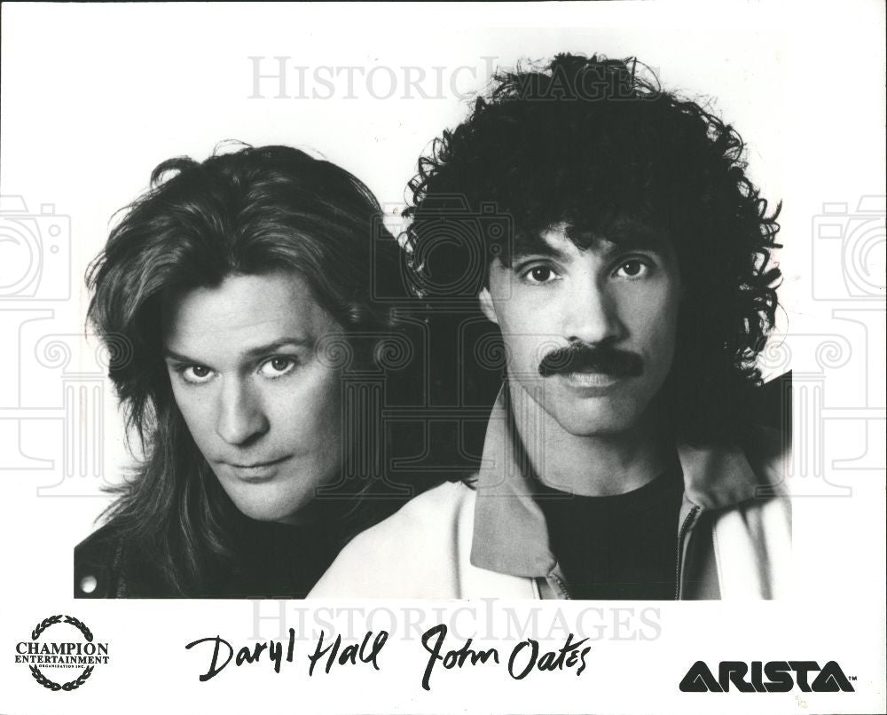 1988 Press Photo DARYL HALL, JOHN OATES - Historic Images