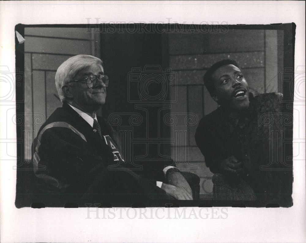 1989 Press Photo arsenio hall actor talk show host - Historic Images