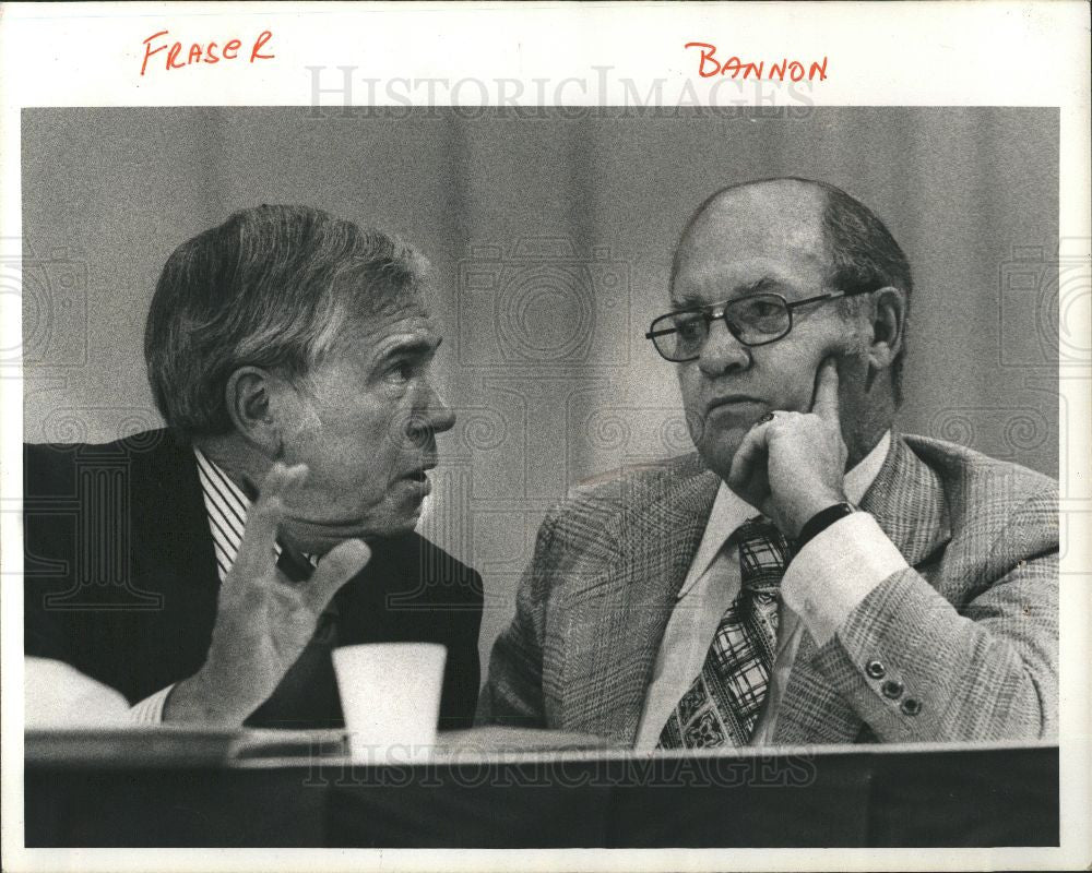 1976 Press Photo KEN BANNON UAW VICE-PRESIDENT - Historic Images