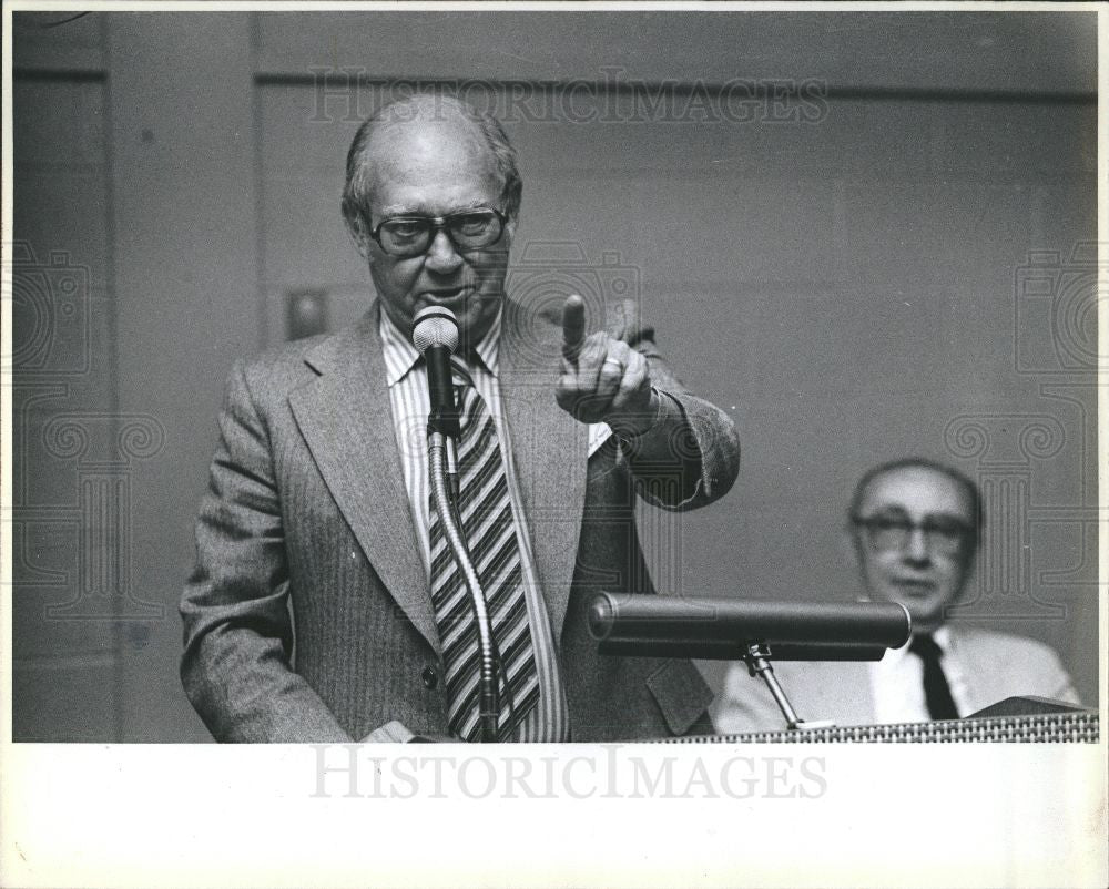 1970 Press Photo Bannon, UAW, Ford - Historic Images