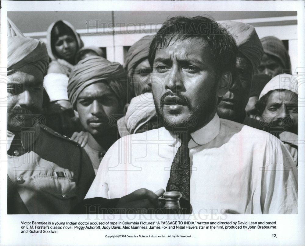 1985 Press Photo Victor Banarjee, actor - Historic Images