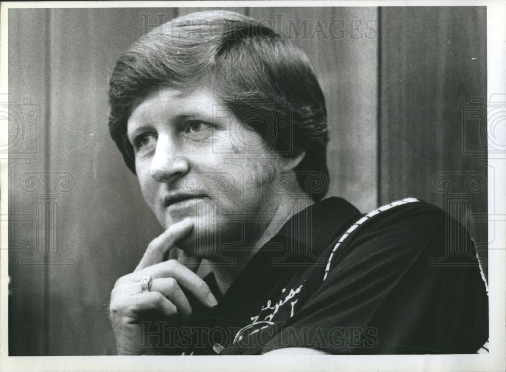 1978 Press Photo Lee Ball UAW 1776 Union Auto Workers - Historic Images