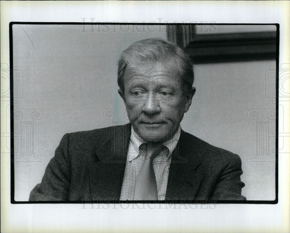 1985 Press Photo donald morris, morris gallery - Historic Images