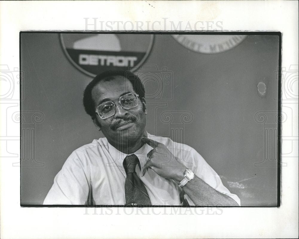 1975 Press Photo William Beckham Jr - Historic Images