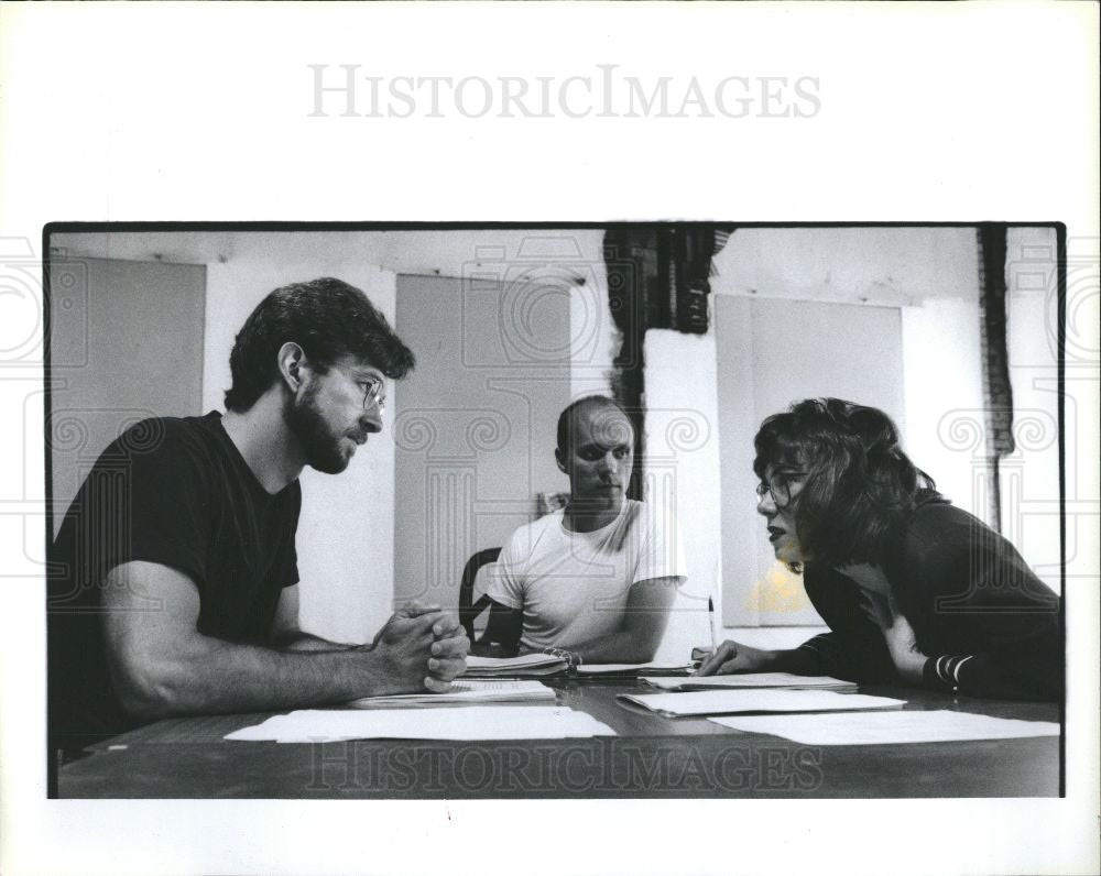 1991 Press Photo RogerBetchel AndreeChippi - Historic Images