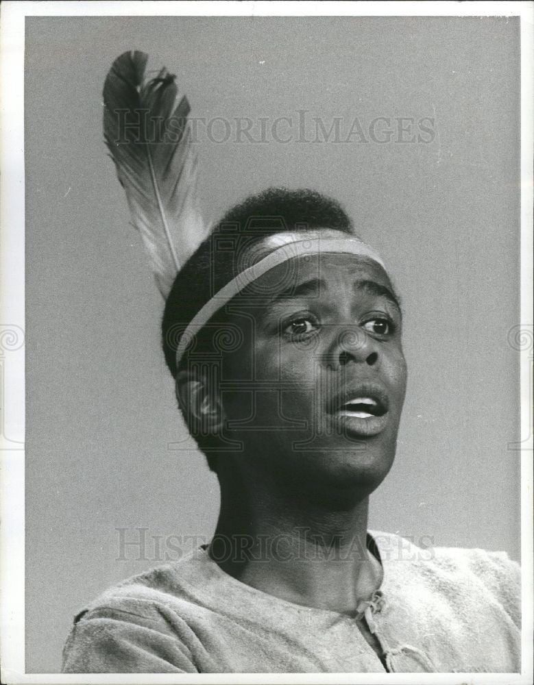 1970 Press Photo R &amp; B star Lou Rawls - Historic Images