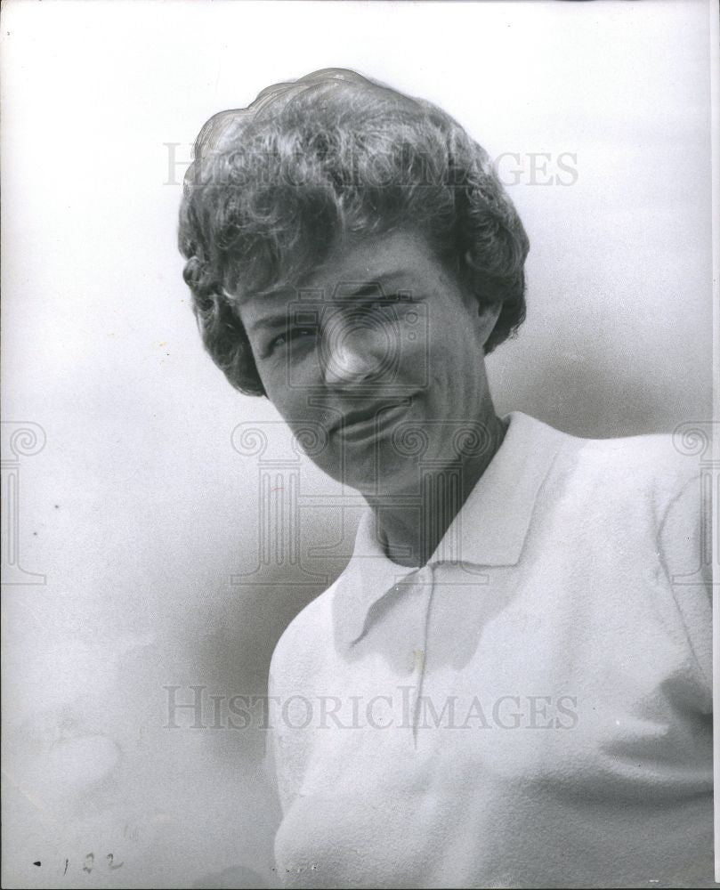 1963 Press Photo Betsy Rawls golf - Historic Images