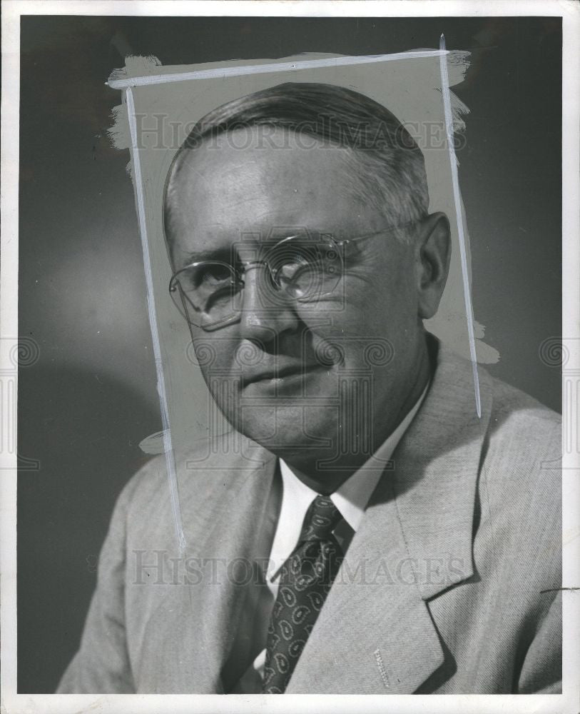 1952 Press Photo Albert L Rawlins - Historic Images