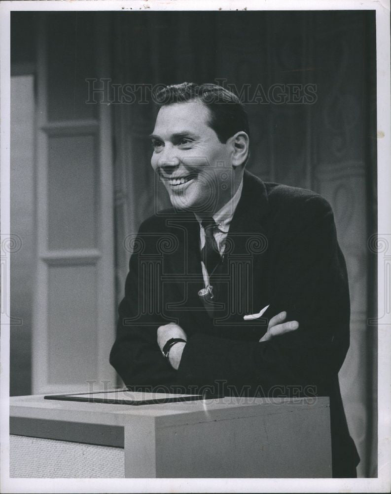1958 Press Photo Gene Rayburn - Historic Images