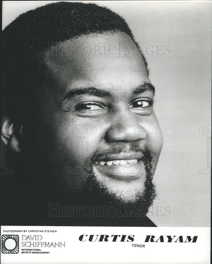 1979 Press Photo Curtis Rayam tenor - Historic Images