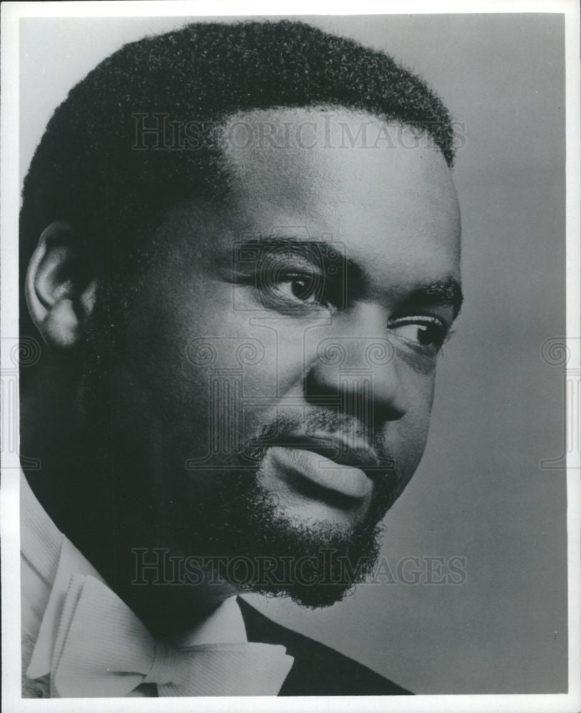 1979 Press Photo Curtis Rayam Tenor Singer Music - Historic Images