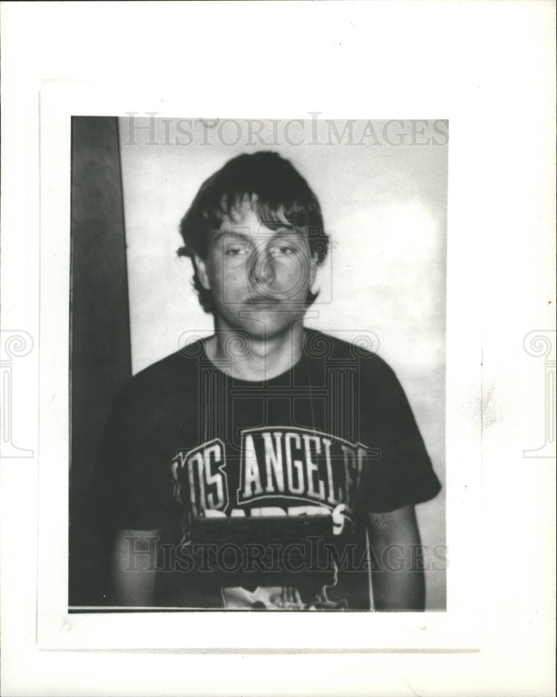 1990 Press Photo Kimmy Turner Ray Jr. 1st degree murder - Historic Images