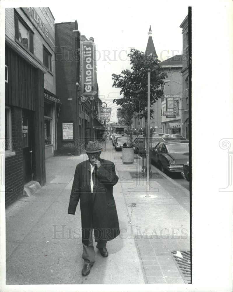 1981 Press Photo Greektown - Historic Images
