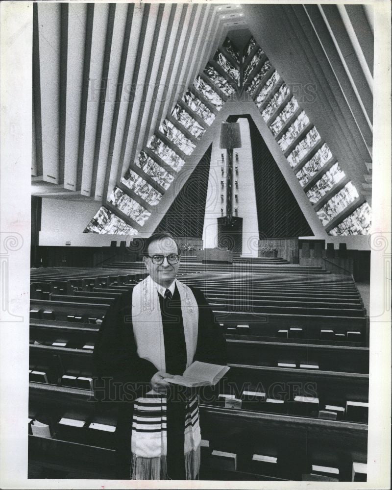 1980 Press Photo rabbi irwin groner  jewish leader - Historic Images