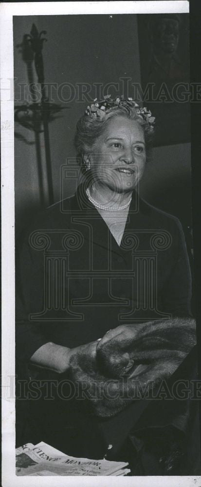 1964 Press Photo Mrs. Lloyd G. Grinell - Historic Images