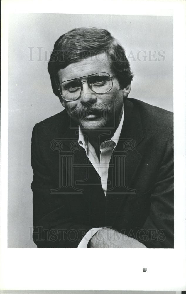 1985 Press Photo Lewis Grizzard columnist - Historic Images
