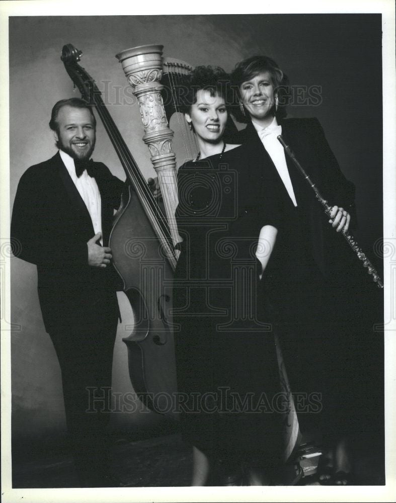 1986 Press Photo THE CHRISTINA GRIX TRIO - Historic Images
