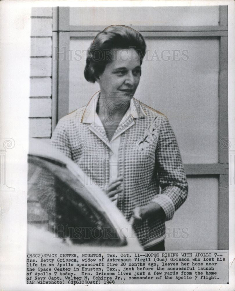 1968 Press Photo grissom - Historic Images