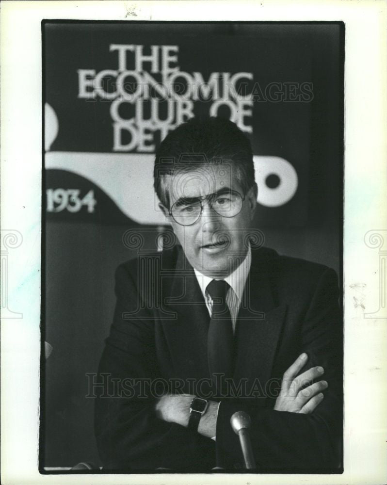 1986 Press Photo Gerald Greenwald - Historic Images