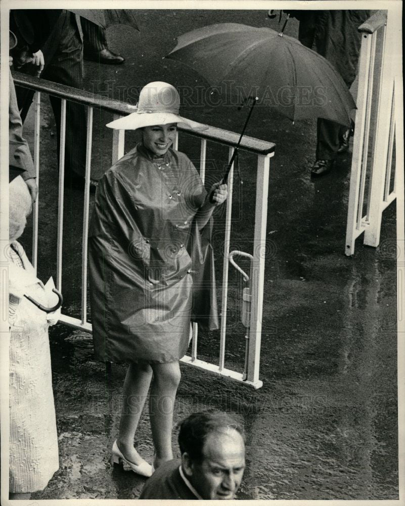 1969 Press Photo PRINCESS ANNE AT ASCOT - Historic Images