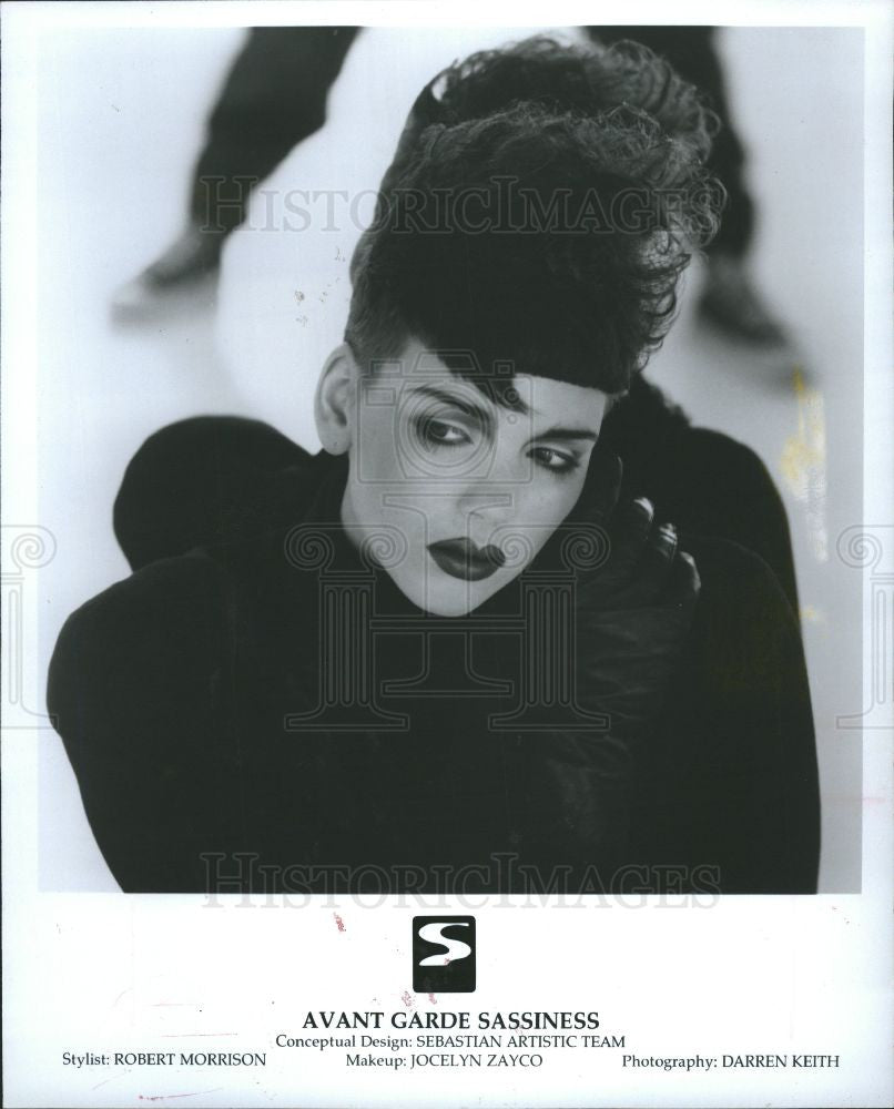 1987 Press Photo Hair Spray can pollute the air - Historic Images