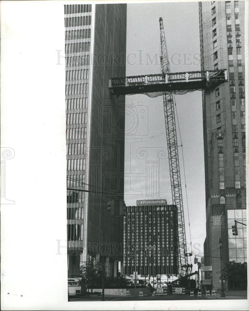 1976 Press Photo Guardian Building Skyramp - Historic Images