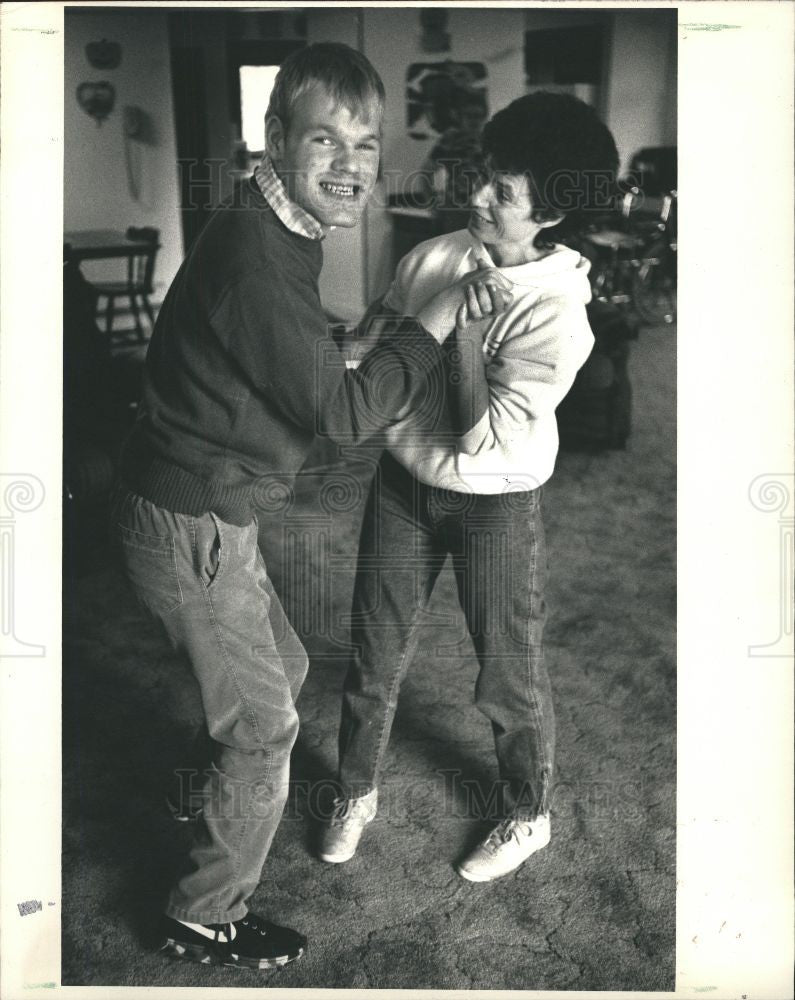 1987 Press Photo dance, Barb Ludwickzak, supervisor - Historic Images