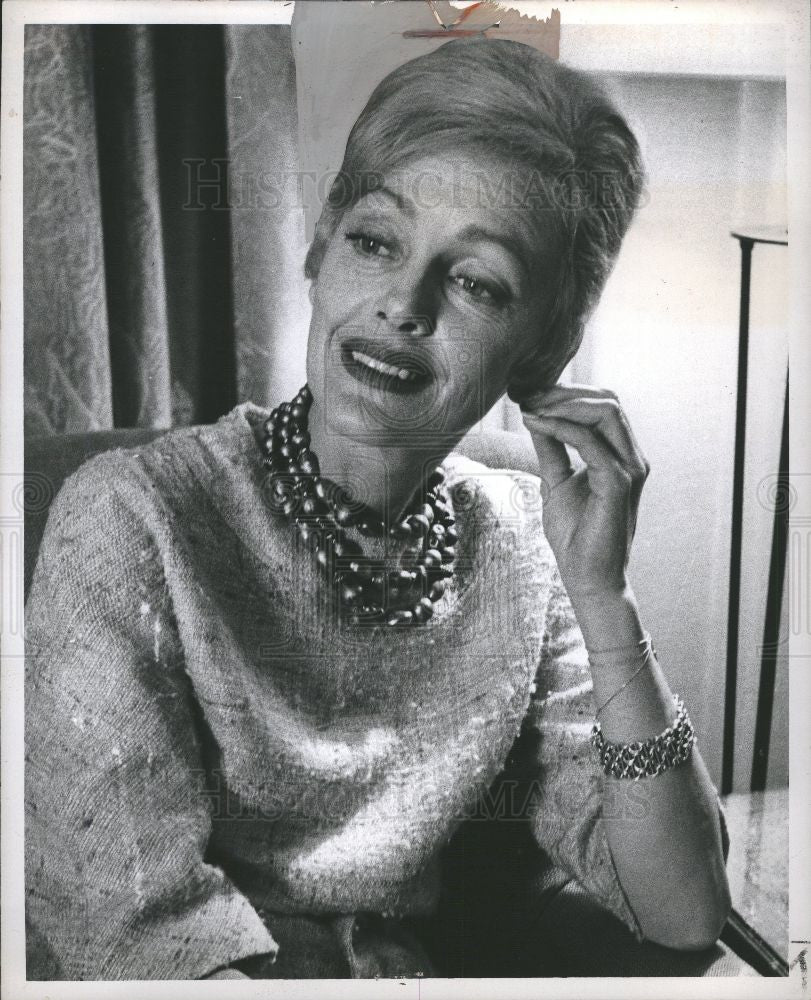 1981 Press Photo Virginia Grey  actress. - Historic Images