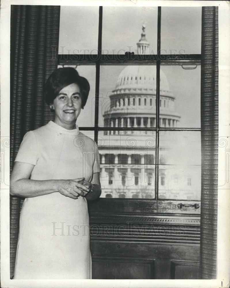 1969 Press Photo Rep Martha W Griffiths House Michigan - Historic Images