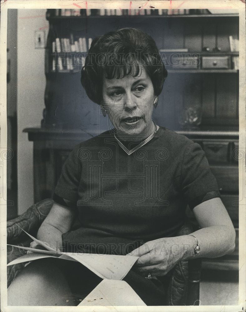 1970 Press Photo Martha Wright Griffiths US Congress - Historic Images