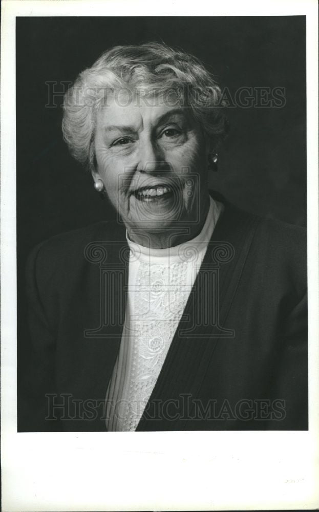 1987 Press Photo MARTHA GRIFFITHS - Historic Images