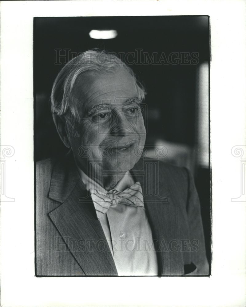 1983 Press Photo Hicks Griffiths Lt. Governor Michigan - Historic Images