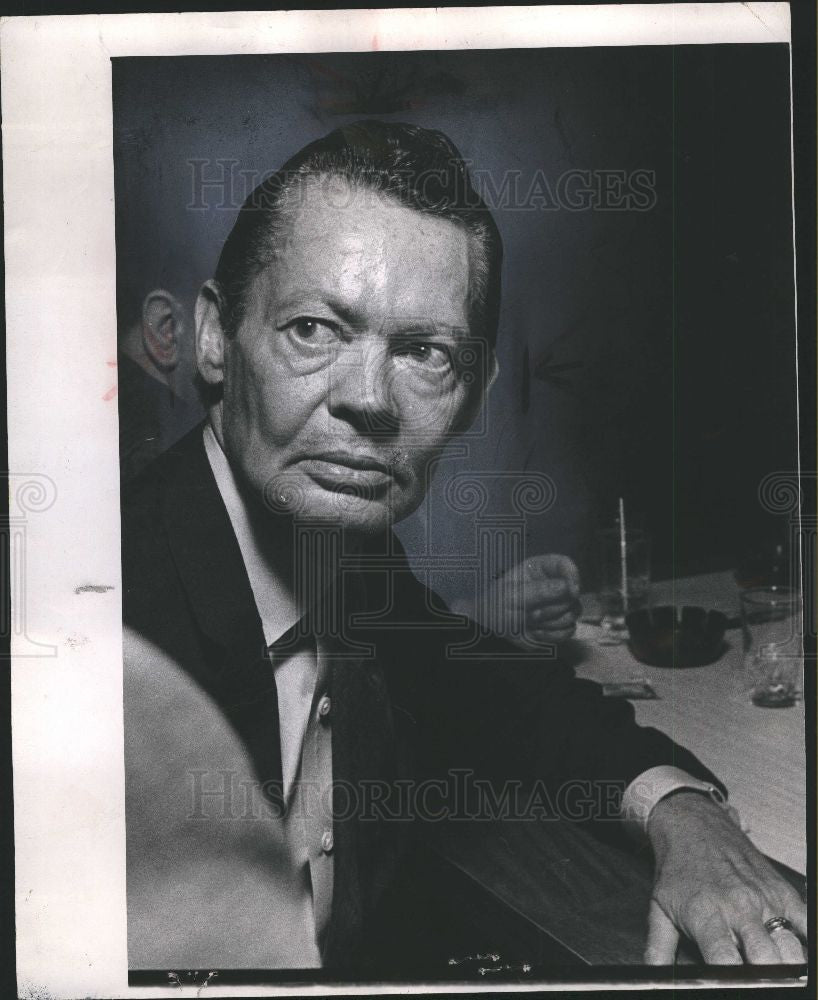 1970 Press Photo Edgar Doc Greene columnist - Historic Images