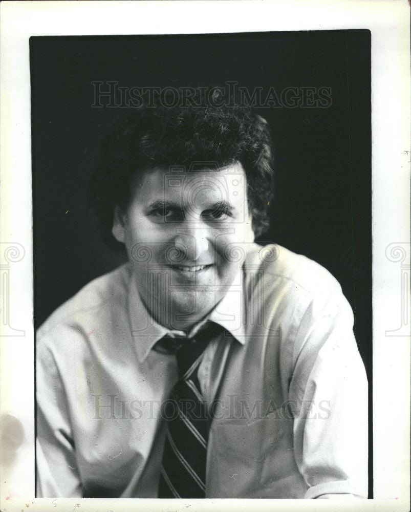 1985 Press Photo Bob Greene - Historic Images