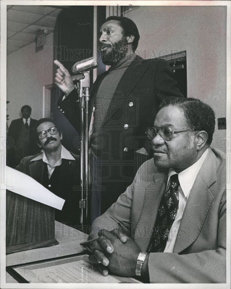 1978 Press Photo Dick Gregory Speaker - Historic Images