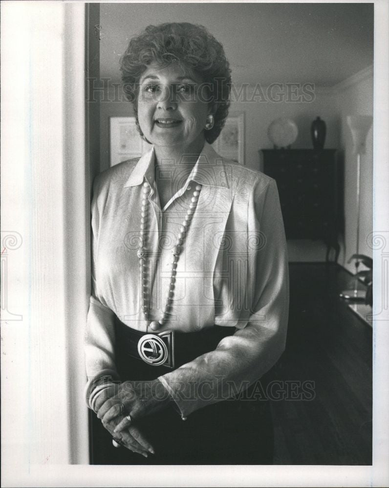 1989 Press Photo CAROLYN GREENBERG - Historic Images