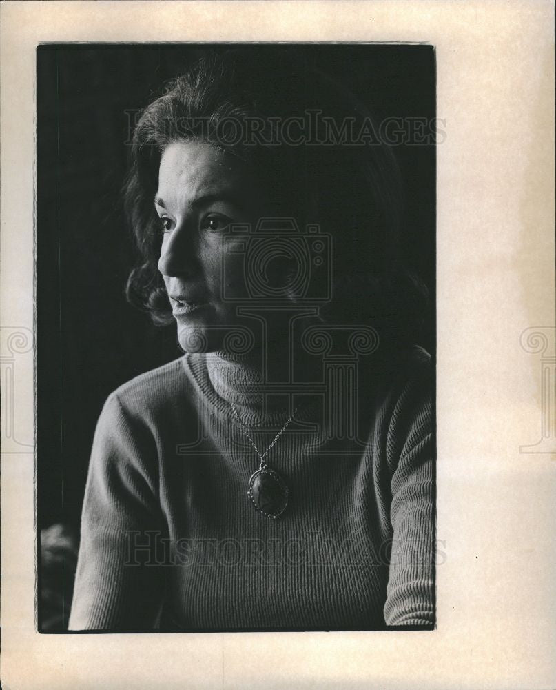 1973 Press Photo Roman Gribbs Wife - Historic Images