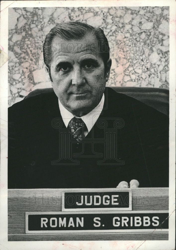 1982 Press Photo RomanGribbs State Court of Appeals - Historic Images