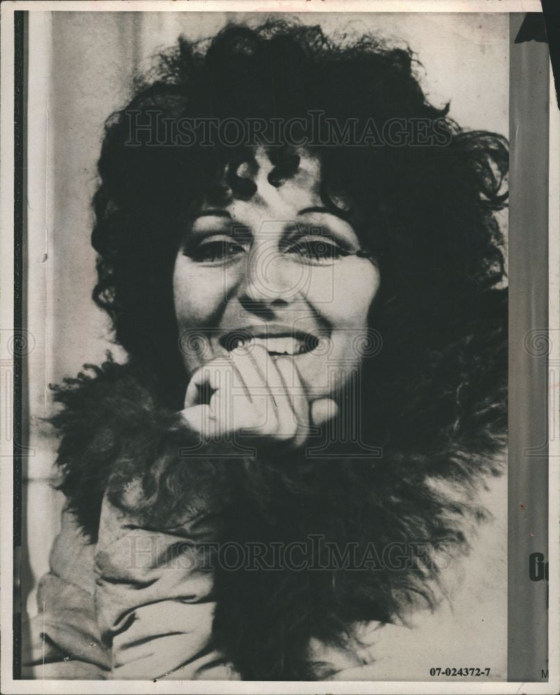 1971 Press Photo Germaine Greer writer journalist - Historic Images