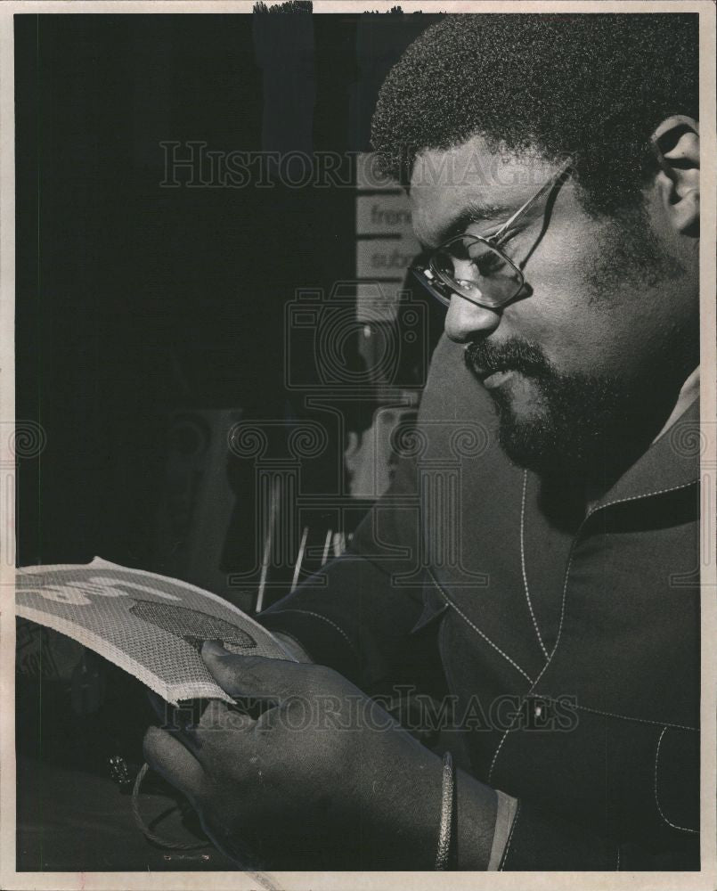 1973 Press Photo Rosey Grier football superstar - Historic Images