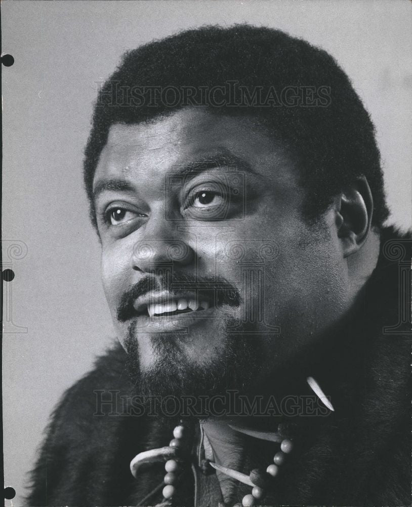 1970 Press Photo Rosey Grier American football player - Historic Images