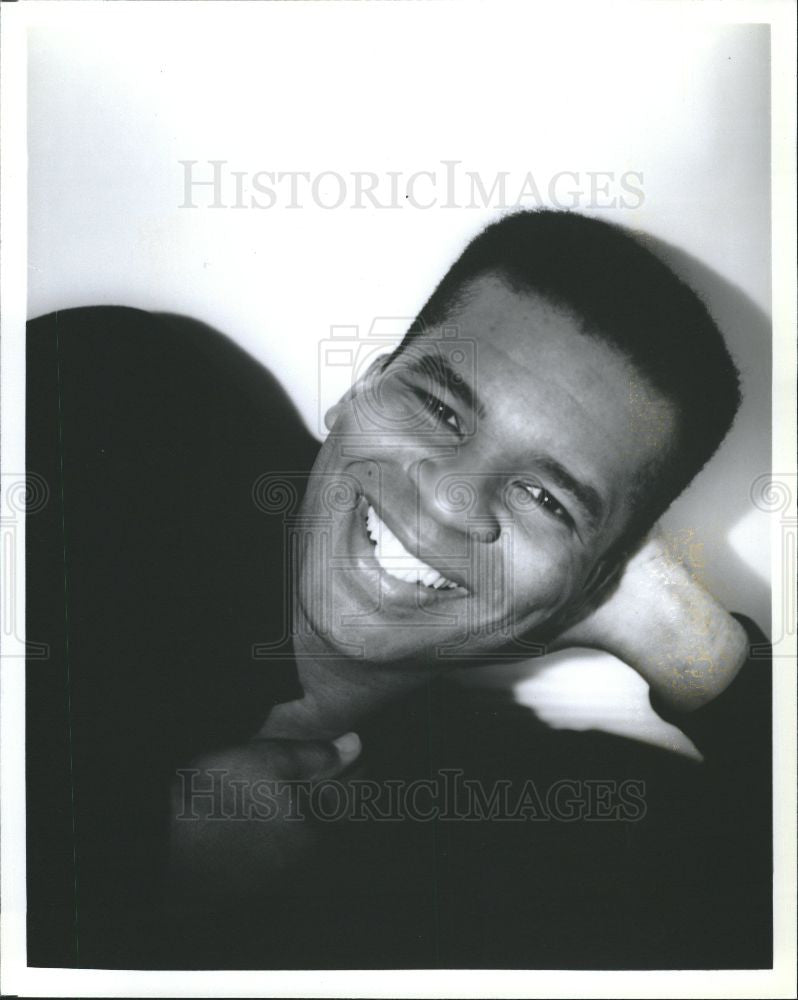 1990 Press Photo David Alan Grier American actor and co - Historic Images