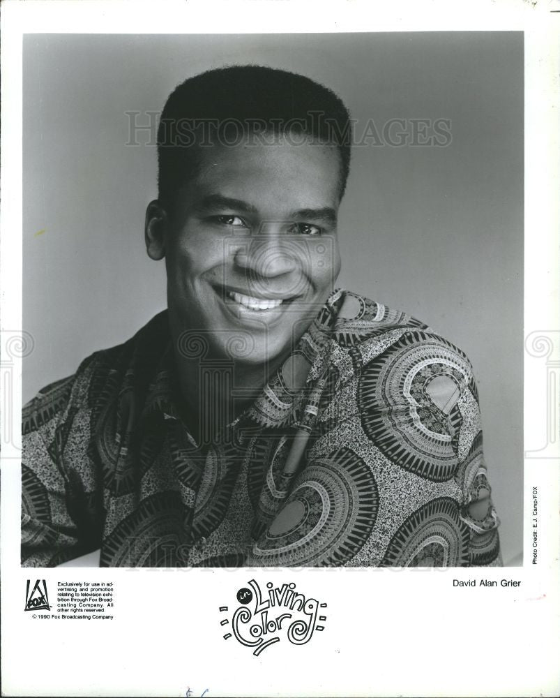 1990 Press Photo DAVID ALLEN GRIER - Historic Images