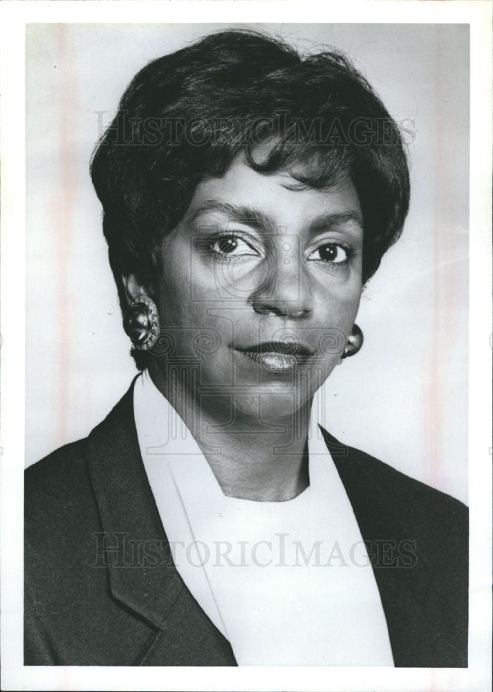 1989 Press Photo verna s green president - Historic Images