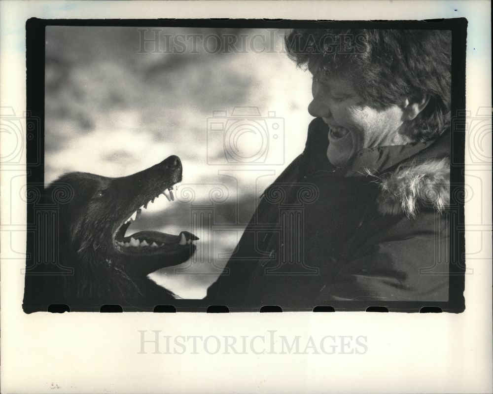 1988 Press Photo Pat Morgan, - Historic Images